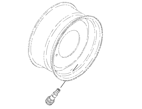 Схема Блок вентиля шины